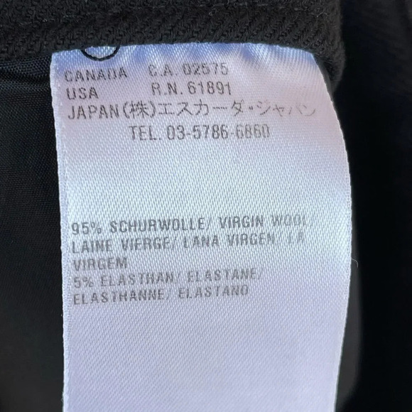 Escada virgin wool trousers  size 42 - Picture 8 of 9